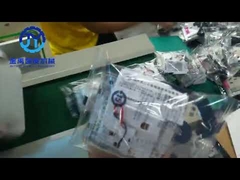 Automatic servo motors packing machine with auto card feeder and auto screws counting