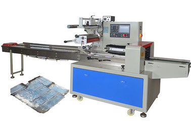 Industrial Face Mask Packing Machine , Saving Time Flow Wrap Packing Machine